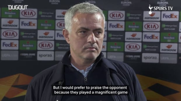 Mourinho: We only blame ourselves, and praise our opponent